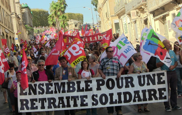 Le 3 juin les retraités ont envahi Paris