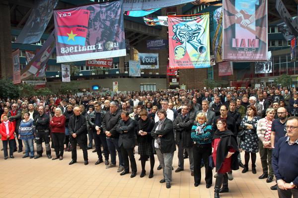 L’hommage de la CGT aux victimes du 13-Novembre