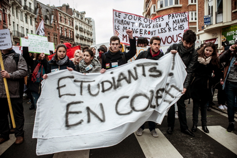 Les jeunes vent debout