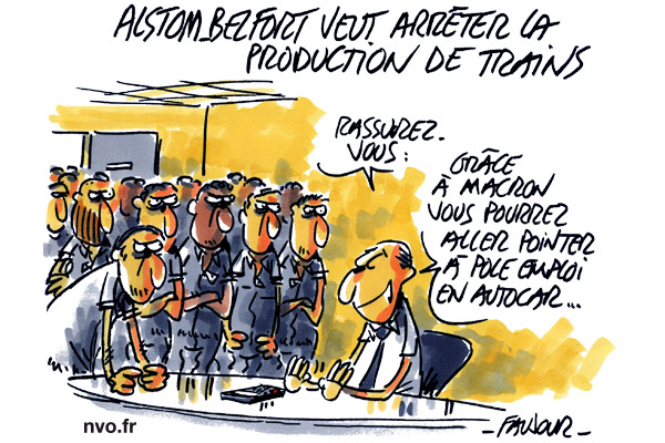 Alstom ferme Belfort