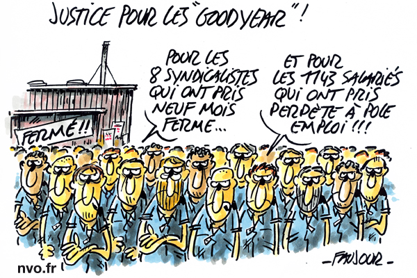 Les Goodyear en procès