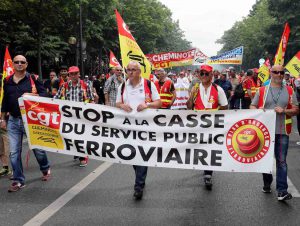 Pour de meilleurs salaires et conditions de travail, contre la concurrence : les cheminots en grève nationale ce 10 juin