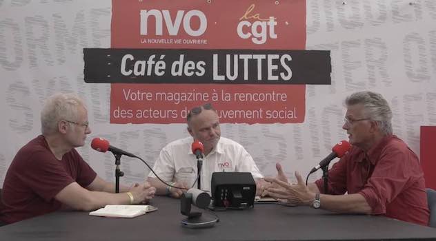 Gérard Mordillat et Bertrand Rothe interviewés pour leur série : Travail, salaire, profit