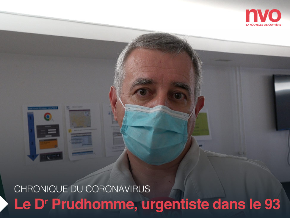 Christophe Prudhomme, médecin urgentiste à Avicenne, Bobigny
