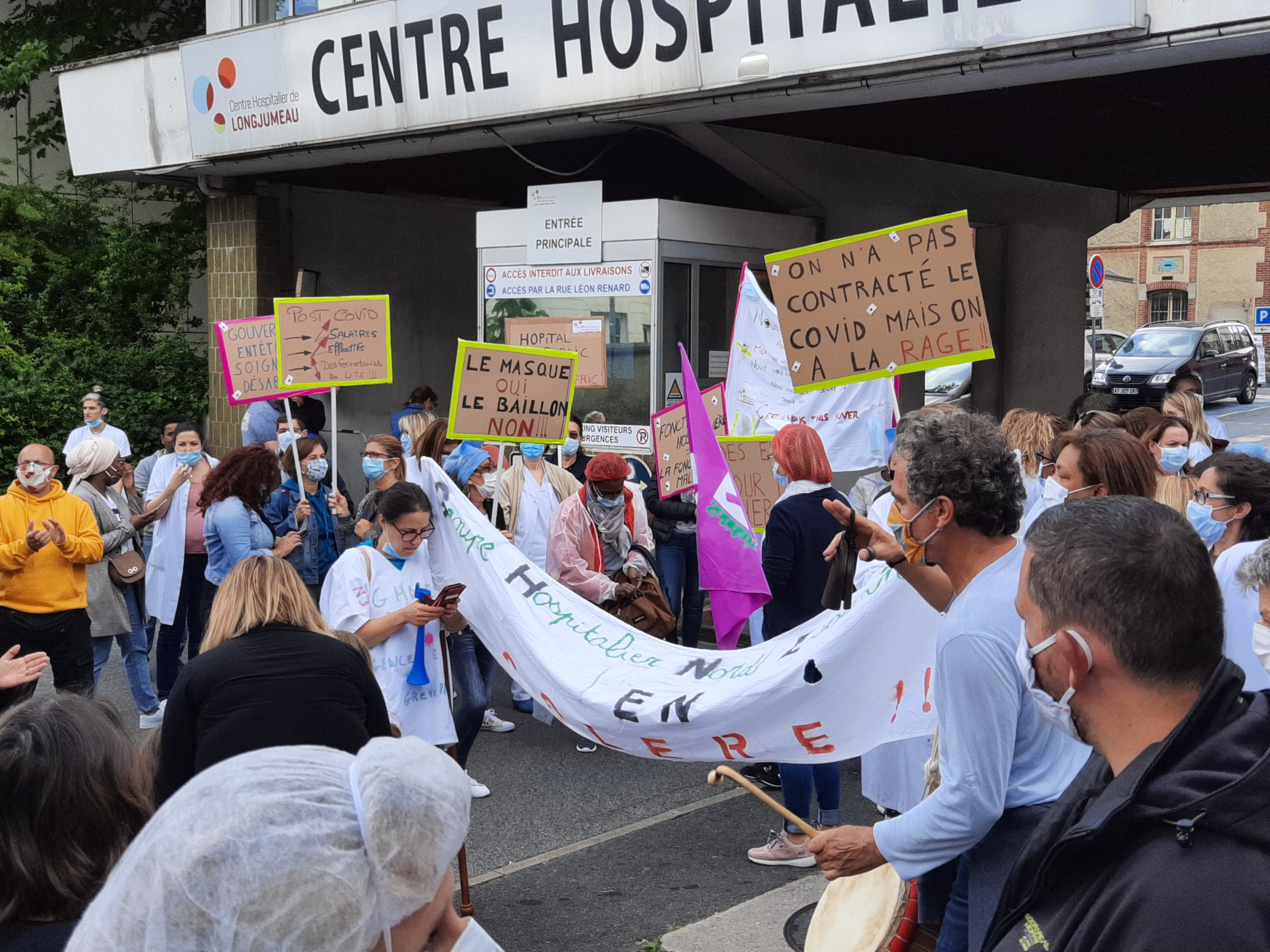 Essonne : pas de retour à l’anormal pour les héros de la santé mobilisés le 16 juin