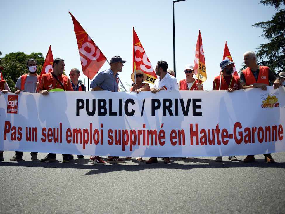 En Occitanie, forte mobilisation pour défendre l’emploi dans l’aéronautique