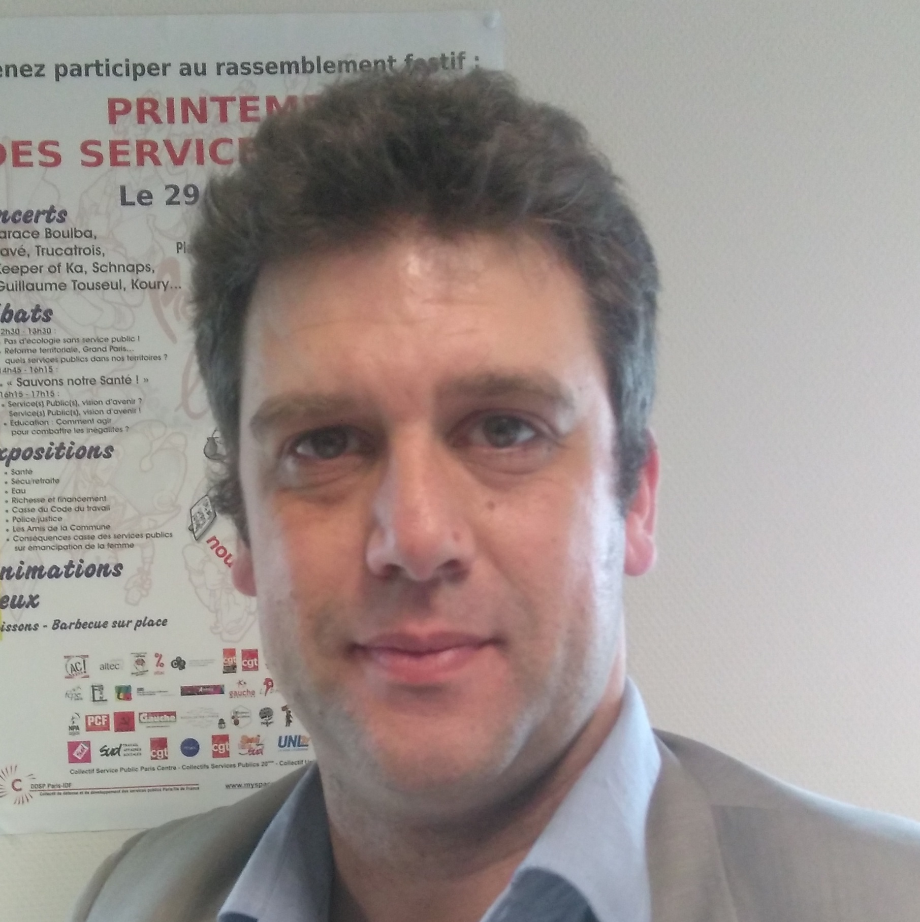 Michel Jallamion | président de la Convergence Nationale des Collectifs de Défense et de Développement des Services Publics