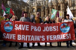 Grande-Bretagne : 800 marins licenciés en visio-conférence chez P&O Ferries