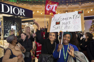 Galeries Lafayette Haussmann : nouvelle grève pour les salaires