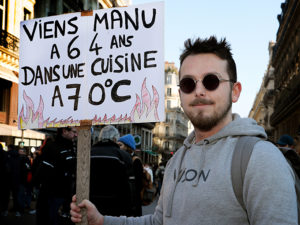 Manifestation intersyndicale contre la reforme des retraites macron, Acte III Paris 7 fevrier 2023