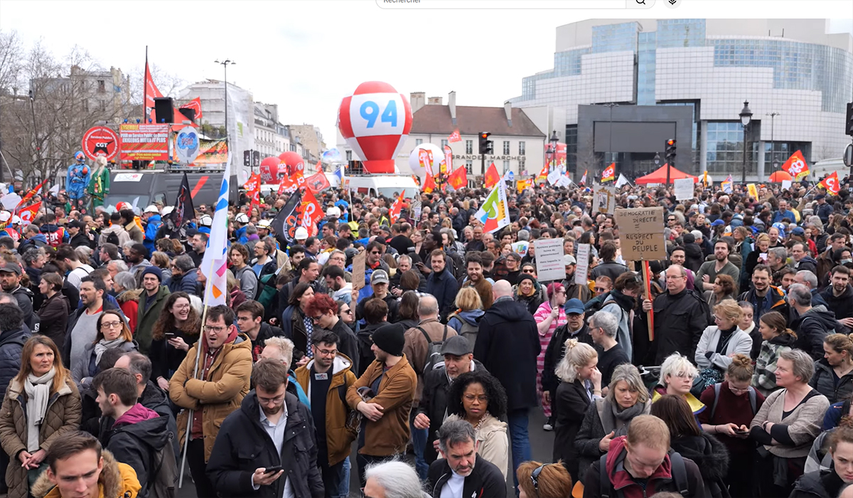 Manif 23 mars 2023 Paris