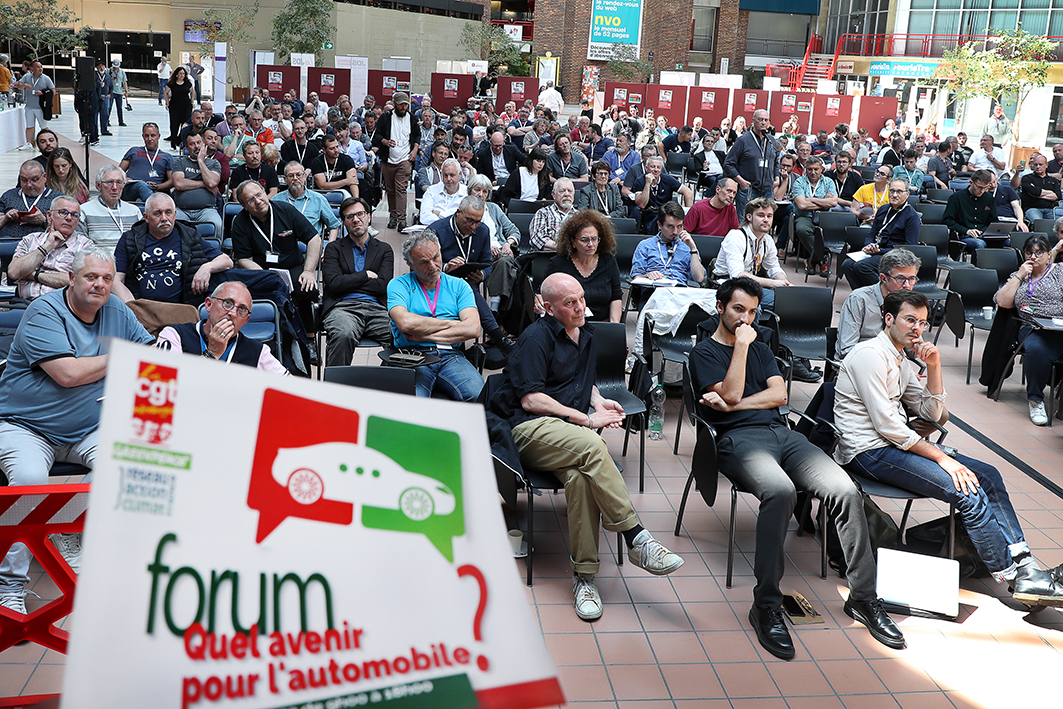 La CGT métallurgie, Greenpeace France et Réseau Action Climat coorganisent un Forum sur la filière automobile