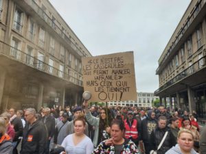 Au Havre, un 1er Mai placé sous le signe de la mobilisation face à la venue du Rassemblement national