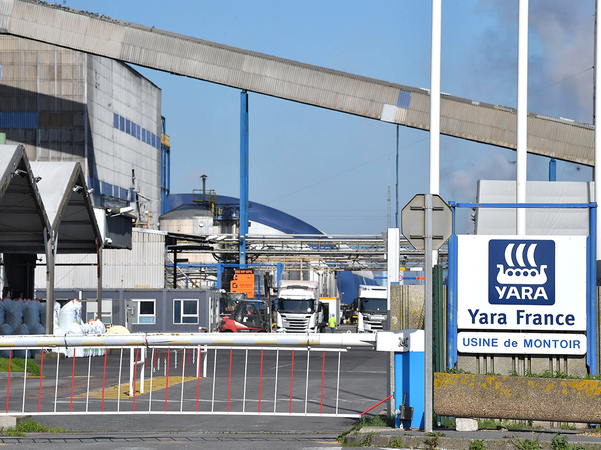 Yara licencie 139 salariés dans son usine de Montoir-de-Bretagne