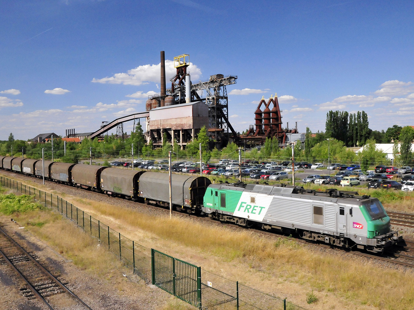 Fret SNCF sur les rails d'une liquidation