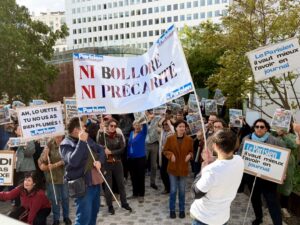 Rassemblement au Parisien : « On n'a pas envie de voir ce journal mourir »