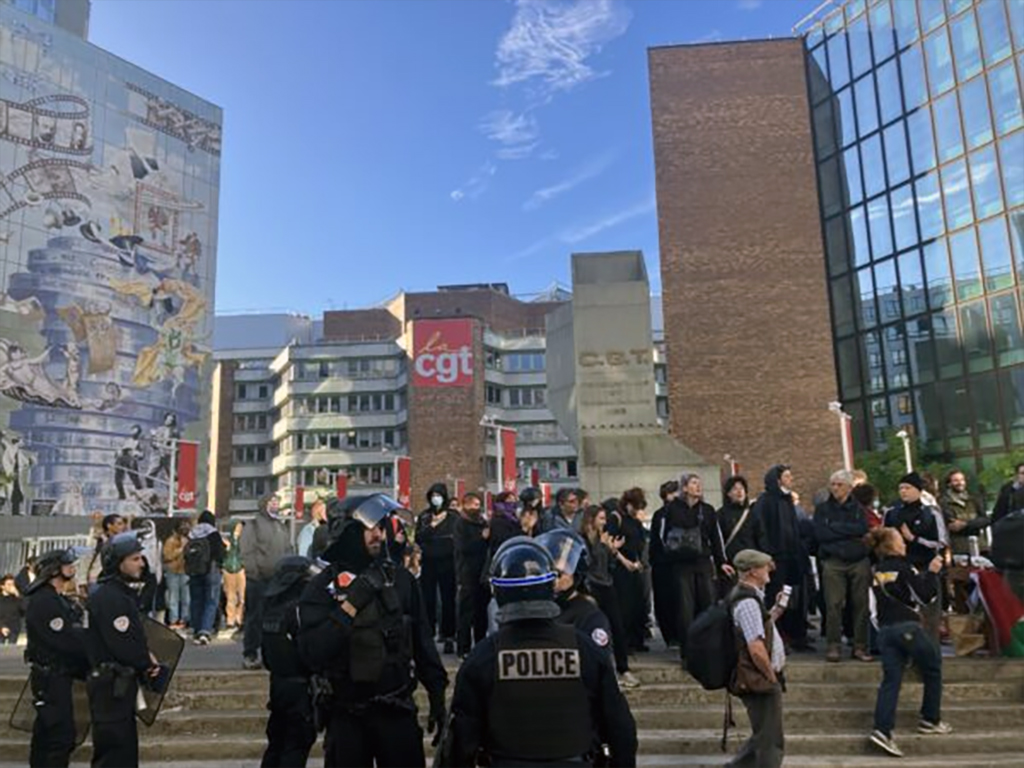 La mobilisation du 10 septembre à Paris et Montreuil