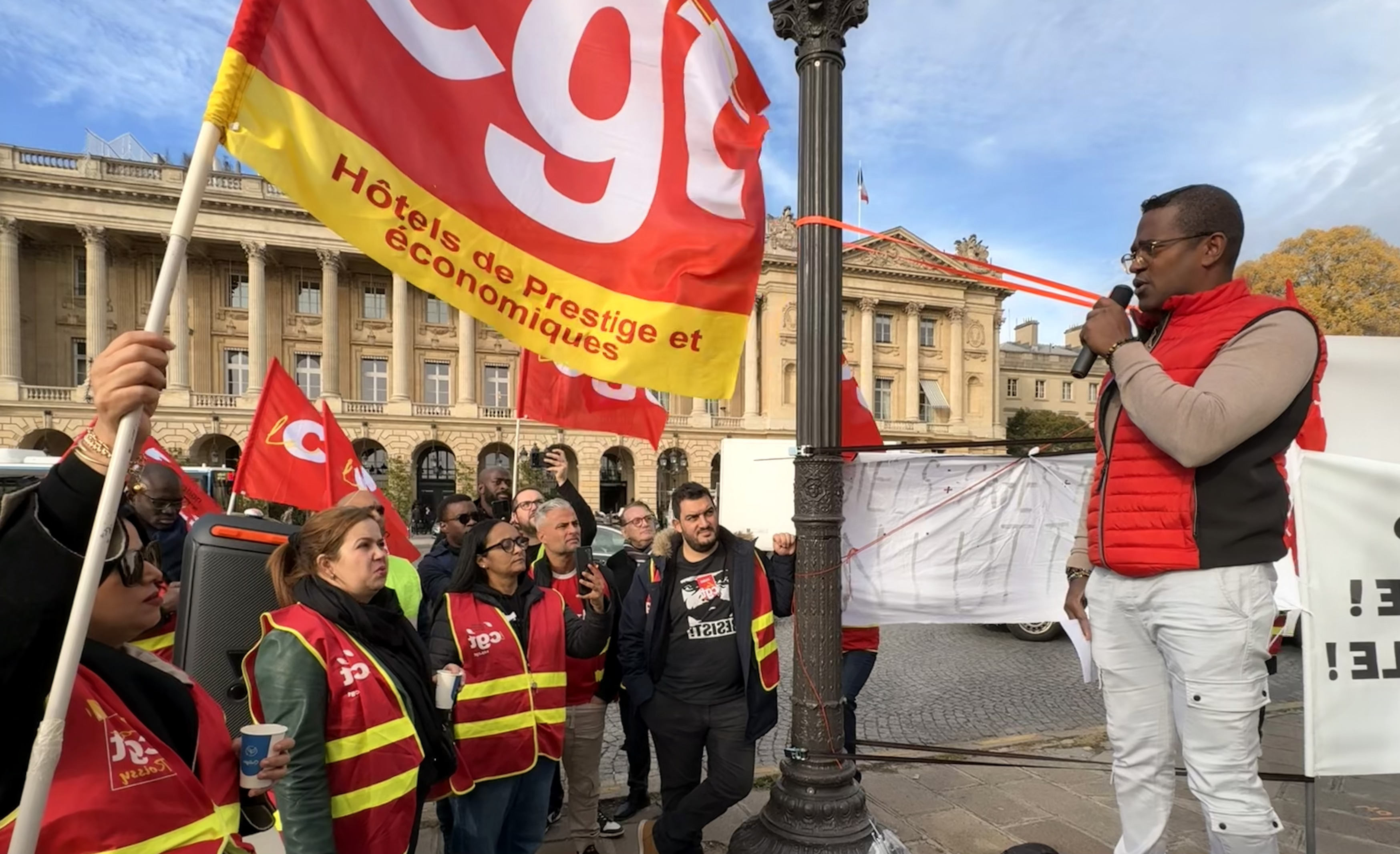 Mobilisation contre la précarité et la discrimination syndicale