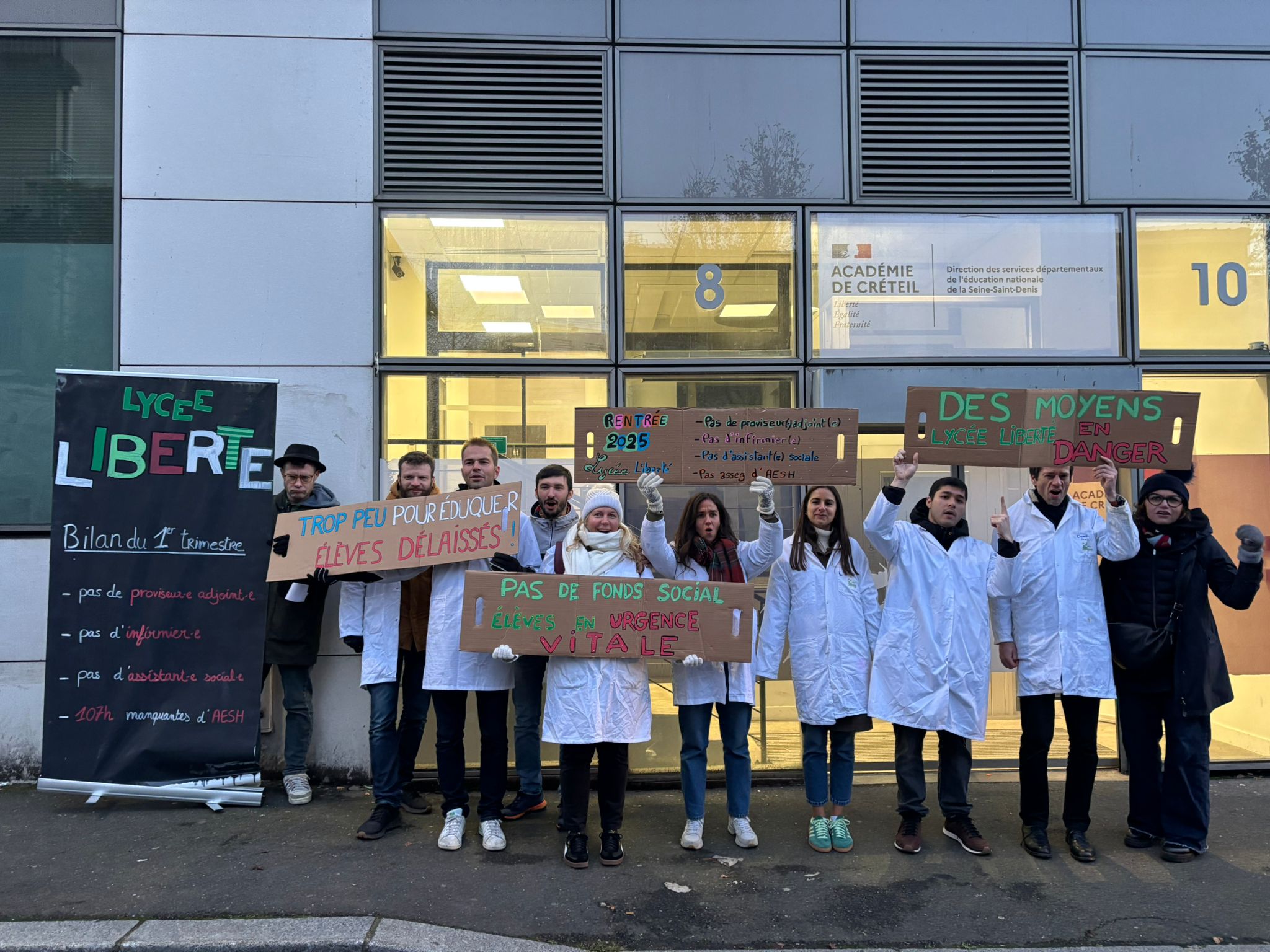 Les bahuts du 9-3 en gal&egrave;re d&rsquo;assistantes sociales et d&rsquo;infirmi&egrave;res