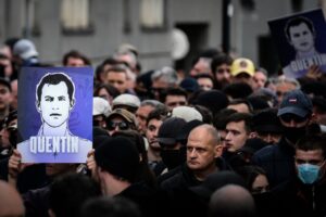 Menaces, tags, vidéo : depuis la mort de Quentin Deranque, l'extrême droite multiplie les coups de pression à Lyon