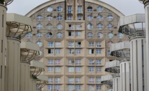 L'ensemble des Arènes de Picasso, à Noisy-le-Grand en Seine-Saint-Denis.