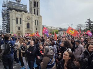 « Je me suis senti attaqué frontalement » : à Saint-Denis, au cœur de la manifestation antiraciste en soutien à Bally Bagayoko