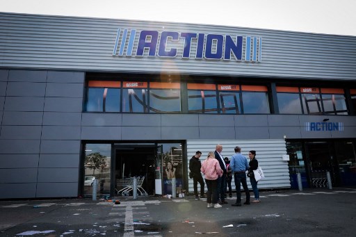 magasin Action grève cgt