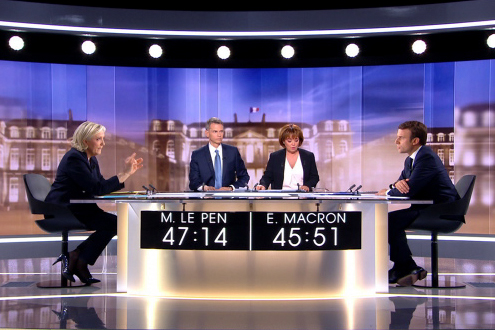 FRANCE2017-VOTE-TV-DEBATE
