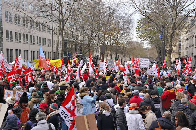 Manifestation des soignants