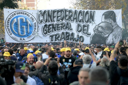 (Photo by JUAN MABROMATA / AFP