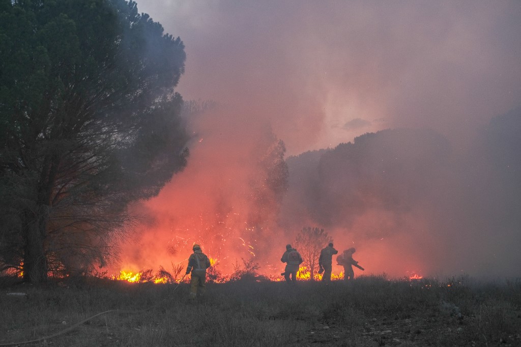 FRANCE - ENVIRONNEMENT - INCENDIE DE FORET - ARGELES-SUR-MER - SAINT-ANDRE