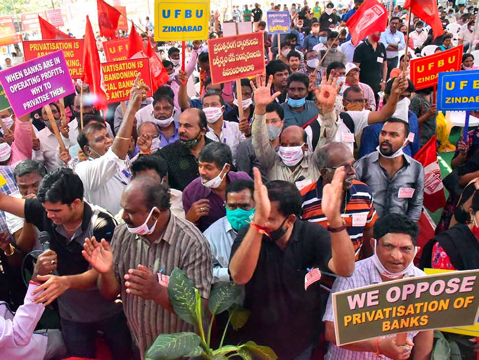 Manifestation en Inde NVO - La Nouvelle Vie Ouvrière, le magazine des militants de la CGT