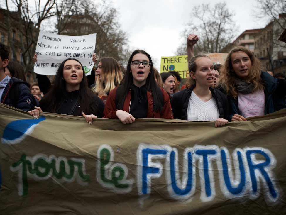 Marche pour le climat de la jeunesse mondiale