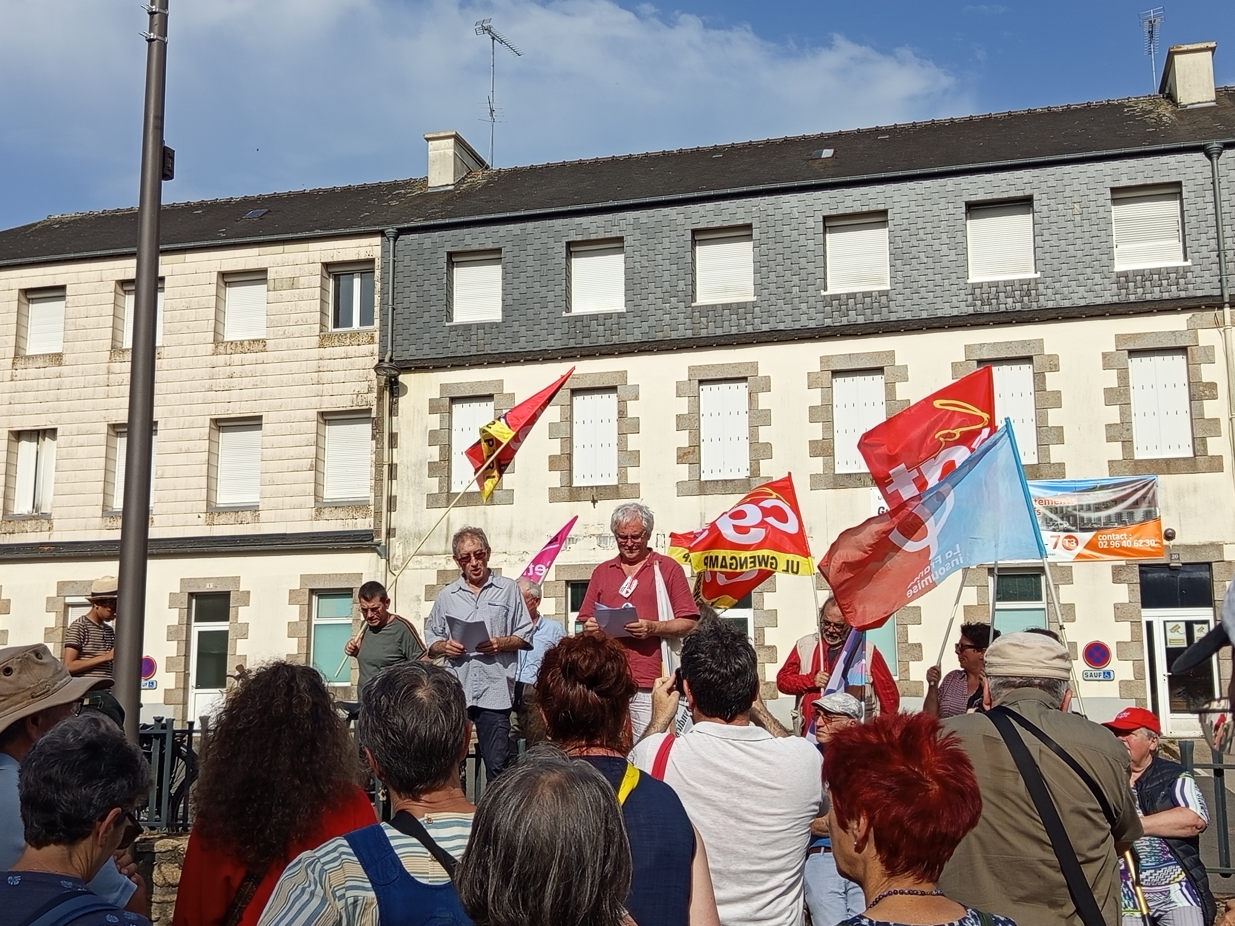 &laquo; Chaque fois que le RN voudra s'implanter, on sera l&agrave;  &raquo; : en Bretagne, la CGT en rempart face &agrave; l&rsquo;extr&ecirc;me droite 
