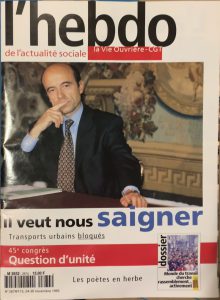 NVO, la Nouvelle Vie Ouvrière, le journal de l’actualité sociale, syndicale et juridique des militants de la CGT