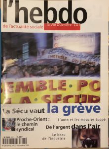 NVO, la Nouvelle Vie Ouvrière, le journal de l’actualité sociale, syndicale et juridique des militants de la CGT