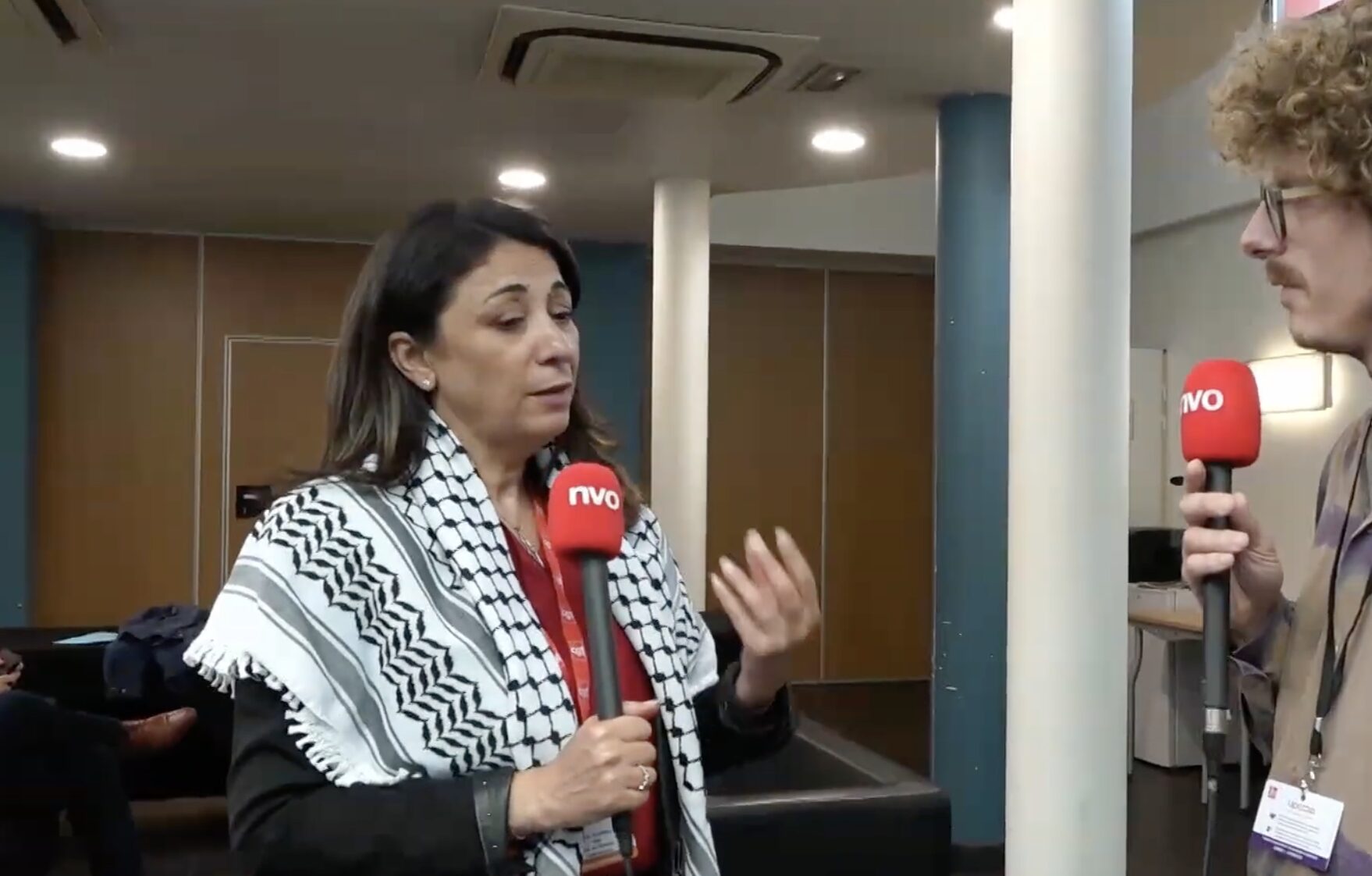 &laquo; Militants de la cause du peuple &raquo; : rencontre avec l'ambassadrice de Palestine au 54e congr&egrave;s de la CGT