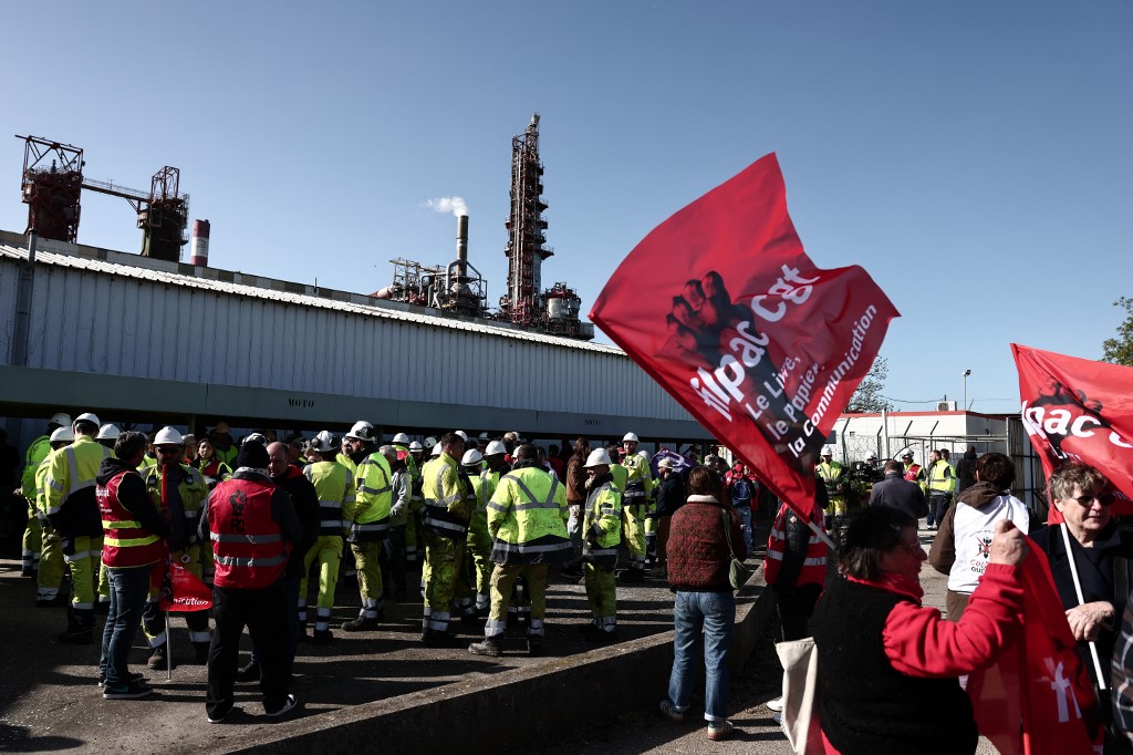 FRANCE-ECONOMY-INDUSTRY-DEMONSTRATION