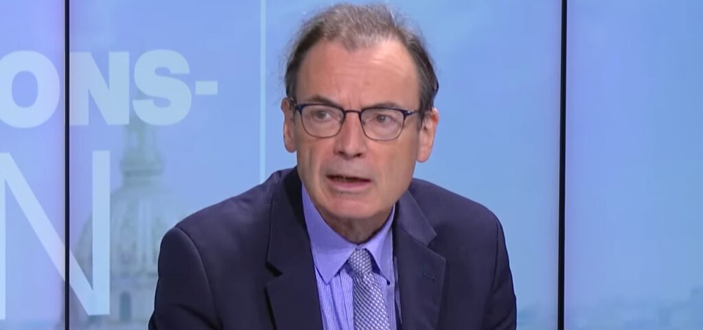 Capture écran Thierry Coville France 24