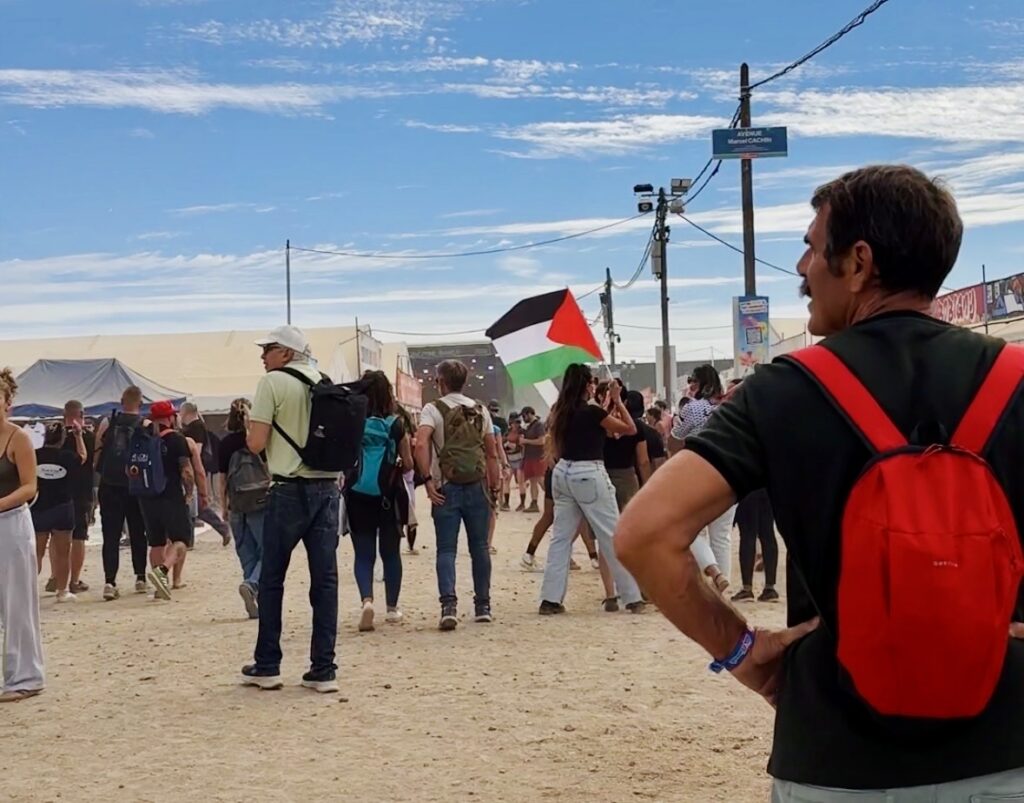 À la Fête de l'Huma, en Essonne, le 13 septembre 2026.