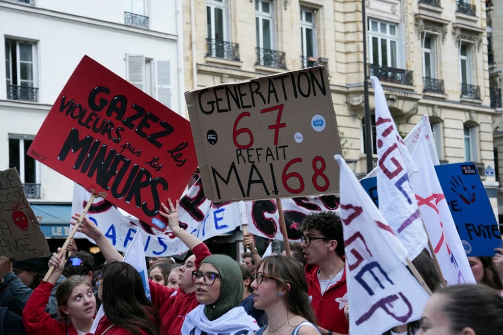 FRANCE-POLITICS-EDUCATION-PROTEST